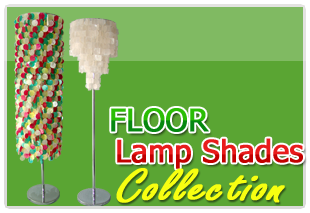 Jumbo Pacific Inc., Capiz Oberteil vom rohen Oberteil des natürlichen Bestandteils zu den eleganten capiz Fußboden-Lampenfarbtönen.
